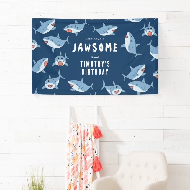 Niedliche Birthday Party Banner (Insitu)