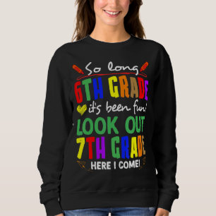 Niedliche bis lange 6. Klasse Ausblick 7. Klasse h Sweatshirt