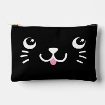 Niedliche Black Kitty Face
