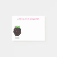 Niedliche BlackBerry-Frucht-Cartoon-Abbildung