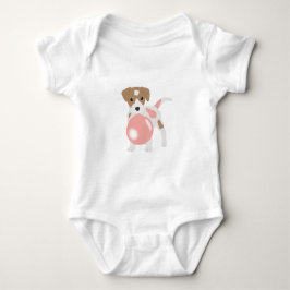 Niedliche Blase Gum Dog Welpe blasen Blase Baby Strampler