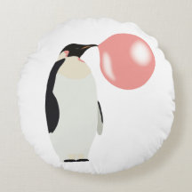 Niedliche Blase Gum Pinguin Blasen Blase