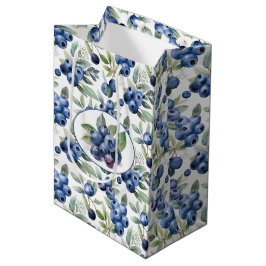 Niedliche Blaubeeren Mittlere Geschenktüte