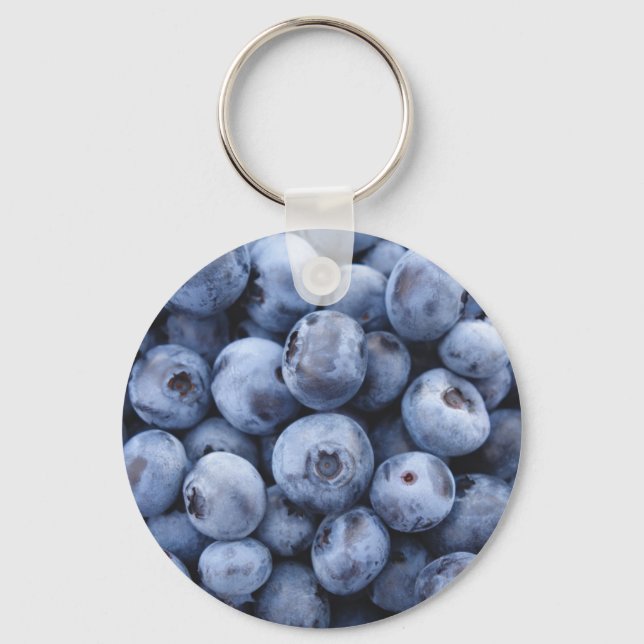 Niedliche Blaubeeren Schlüsselanhänger (Vorderseite)