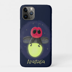 Niedliche Blitzfehler-Firefrefly-Cartoon-Abbildung Case-Mate iPhone Hülle