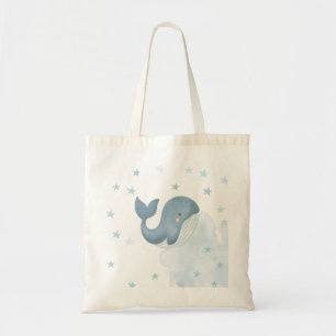 Niedliche Blue-Delphin-Tragetaschen Tragetasche