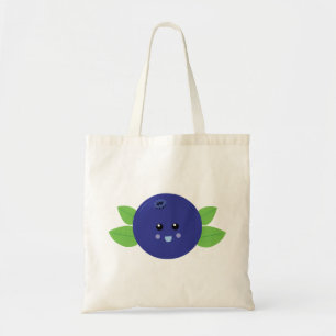 Niedliche Blueberry Tote Tag Tragetasche