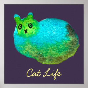 Niedliche Bluepatz Poster