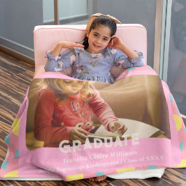 Niedliche Blume Abschluss Geschenke für Kindergart Babydecke