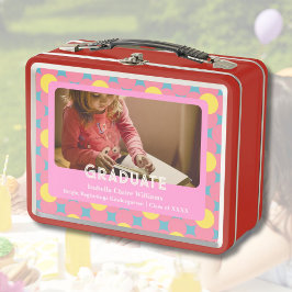 Niedliche Blume Abschluss Geschenke für Kindergart Metall Brotdose