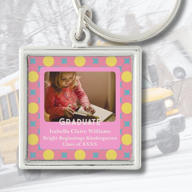 Niedliche Blume Abschluss Geschenke für Kindergart Schlüsselanhänger (Cute Flowers Graduation Gifts for Kindergarteners)