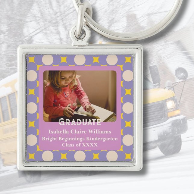 Niedliche Blume Abschluss Geschenke für Kindergart Schlüsselanhänger (Cute Flowers Graduation Gifts for Kindergarteners)