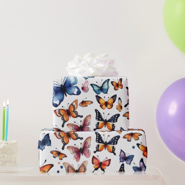 Niedliche Blume beherbergen Tiere Umschlagpapier Geschenkpapier (Partygeschenke)