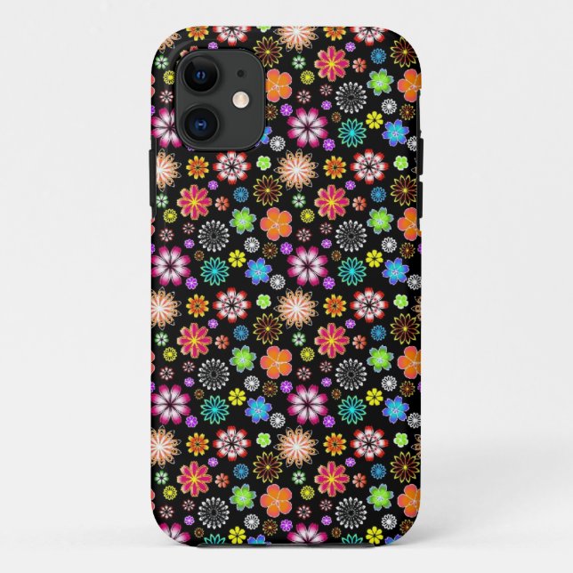 Niedliche Blume Case-Mate iPhone Hülle (Rückseite)