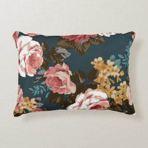 niedliche Blume Design Textil Illustration, Patron Dekokissen