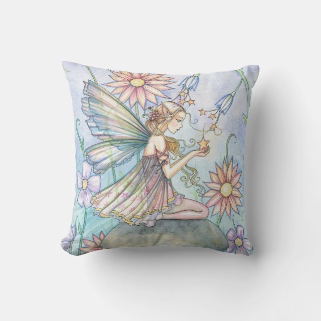 Niedliche Blume Fairy Kissen (Vorderseite)