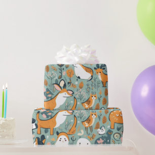 Niedliche Blume Geschenkpapier