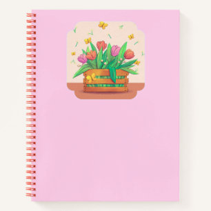 Niedliche Blume Journal 🌸 💛 🌷 Notizbuch