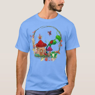 Niedliche Blume Kernästhetisch Pilzbutterfett T-Shirt