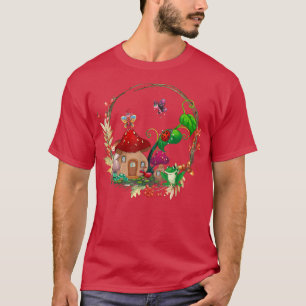 Niedliche Blume Kernästhetisch Pilzbutterfett T-Shirt