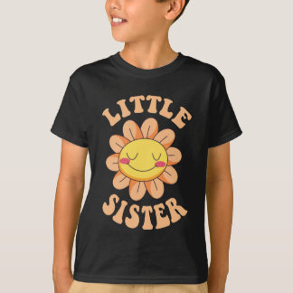 Niedliche Blume Kleine Schwester T-Shirt