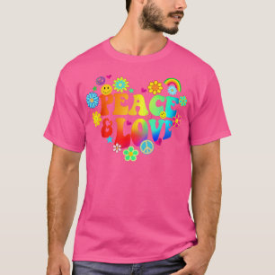 Niedliche Blume Lächeln Gesicht Gefärbte Krawatte T-Shirt