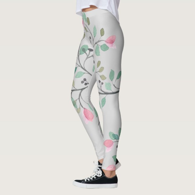 Niedliche Blume Leggings (Links)