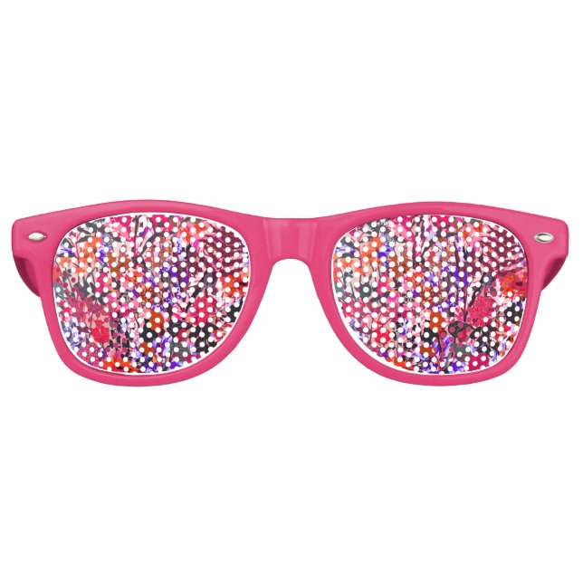 Niedliche Blume Sonnenbrille (Vorderseite)
