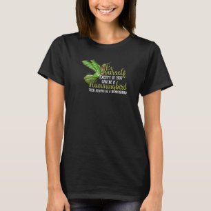 Niedliche Blume und Vögel immer ein Hummingvogel s T-Shirt