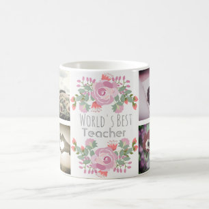 Niedliche Blumen-Sonderbilder Kaffeetasse