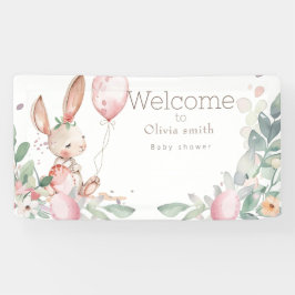 niedliche Blumendusche Banner