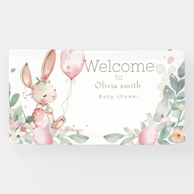niedliche Blumendusche Banner (Horizontal)