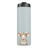 Niedliche Blumenmousse Blume Krone