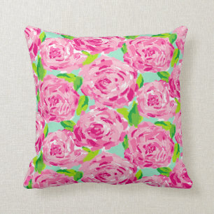 Niedliche BlumenRosen Kissen