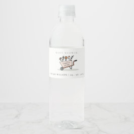 Niedliche Blush Blumenkartentoilettendusche