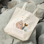 Niedliche Blush Sea Meerjungfrau Girl Babydusche Tragetasche<br><div class="desc">Für weitere Anpassungen oder andere passende Artikel kontaktieren Sie mich bitte unter yellowfebstudio@gmail.com</div>