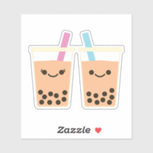 Niedliche Boba Bubble Tee-Liebe