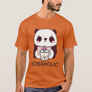 Niedliche Bobaholic Panda Lieben Boba 1 T-Shirt