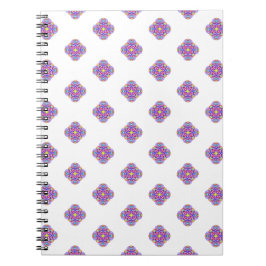 Niedliche Boho-Notebooks mit farbigen Mustern Notizblock