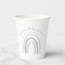 Niedliche Boho Rainbow Girl Baby Dusche