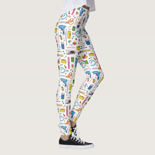 Niedliche Bordvorräte Leggings (Rechts)