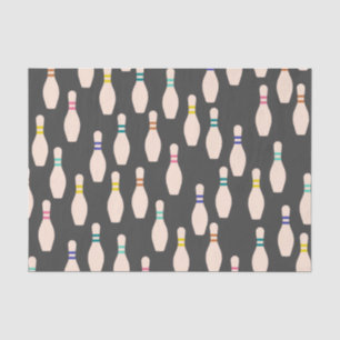 Niedliche Bowling-Buttone - Tissue Paper Seidenpapier