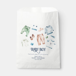 Niedliche Boy Kleidung Kinderwagen Kinderdusche Geschenktütchen