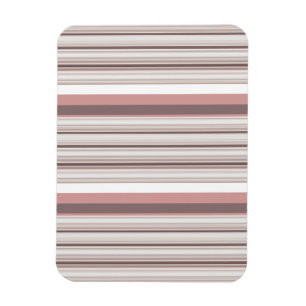 Niedliche, braune Streifen Magnet