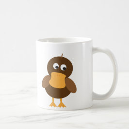Niedliche Braunente Kaffeetasse