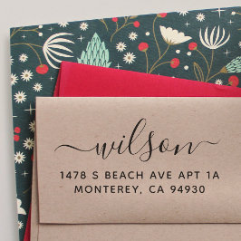 Niedliche Briefmarke für benutzerdefinierte Adress Permastempel