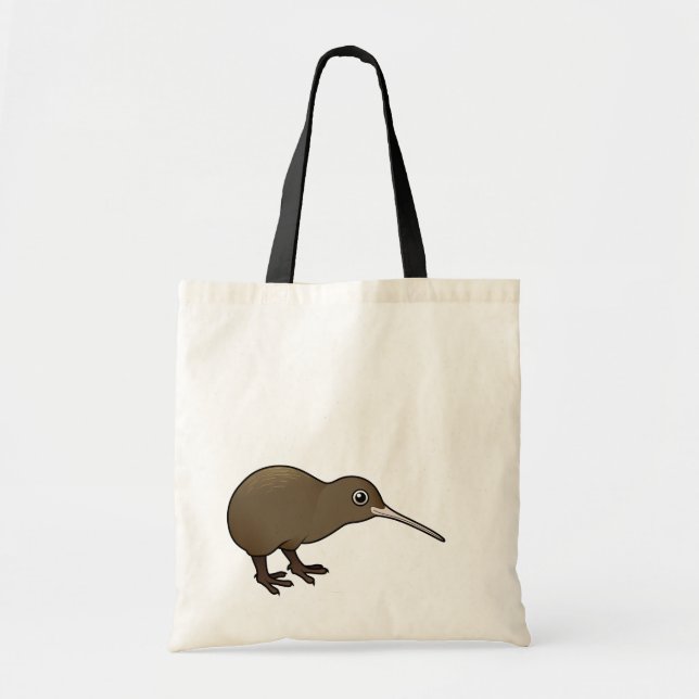 Niedliche Brown-Kiwi von Neuseeland Tragetasche (Vorne)