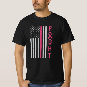 Niedliche Brustkrebs-Bewusstseinsfreunde Familienk T-Shirt