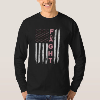 Niedliche Brustkrebs-Bewusstseinsfreunde im Kampf  T-Shirt