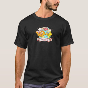 Niedliche Bücherwürmer für den Weltbuchtag - Büche T-Shirt